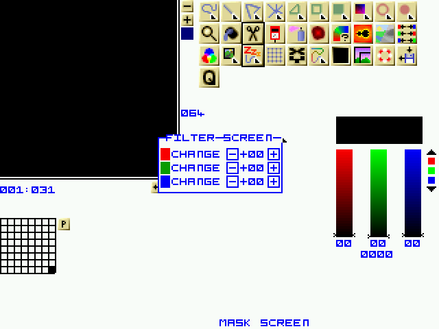 God Paint [Falcon030] atari screenshot